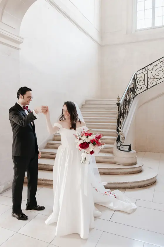 Yalda & Soren – Hochzeit Château de Lésigny, Paris, Bild 9